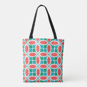 Tote Bag Mosaïque Art déco (Dos)