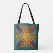 Tote Bag Mosaïque automne soleil (Dos)