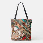 Tote Bag Mosaïque Colorée (Dos)