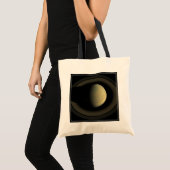 Tote Bag Mosaïque De La Planète Saturne Et Ses Principaux A (Devant (produit))