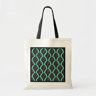 Tote Bag Mosaïque de ventilateur Art déco vintage