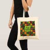 Tote Bag Mosaïque d'Halloween (Devant (produit))