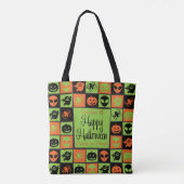Tote Bag Mosaïque d'Halloween (Dos)