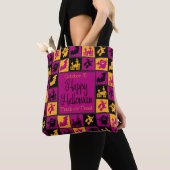 Tote Bag Mosaïque d'Halloween (De près)
