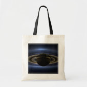Tote Bag Mosaïque Du Système Saturne Rétro-Éclairé Par Le S (Devant)