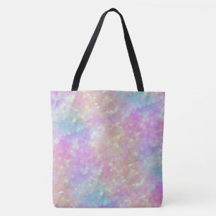 Tote Bag mosaïque éclat hologramme :