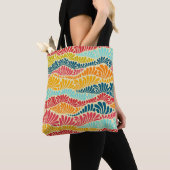 Tote Bag Mosaïque feuillue (De près)