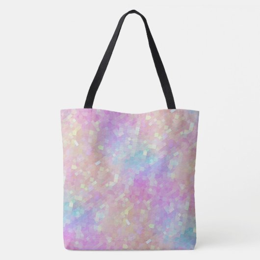 Tote Bag mosaïque holo sparkle : (Dos)