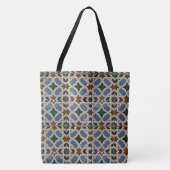Tote Bag Mosaïque méditerranéenne  (Devant)