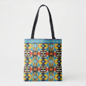 Tote Bag Mosaïque Moderne (Devant)