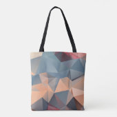 Tote Bag Mosaïque polygonale : Elégance géométrique créativ (Dos)