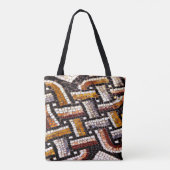 Tote Bag Mosaïque romaine d'automne (Dos)