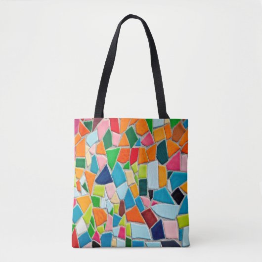 Tote Bag Mosaïque tuiles texture modèle (Devant)