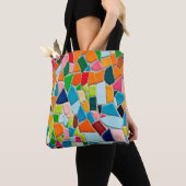 Tote Bag Mosaïque tuiles texture modèle (De près)