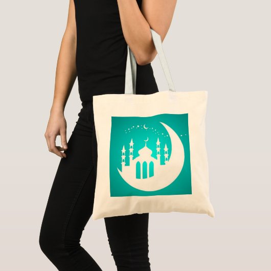 Tote Bag Mosquée sur la lune (Devant (produit))