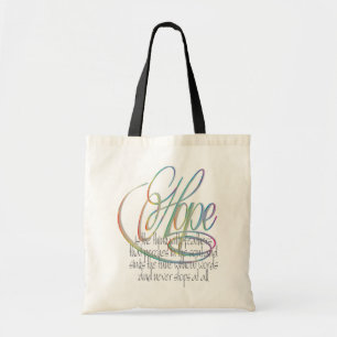 Tote Bag Mot d'espoir
