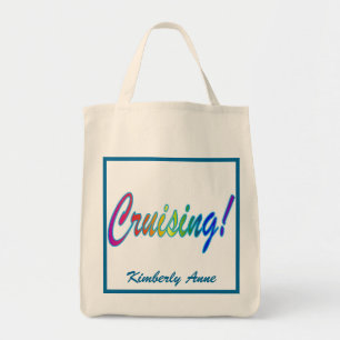 Tote Bag Mot multicolore croiser votre nom
