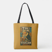 Tote Bag Motel Tiki Toucan - Rétro (Dos)