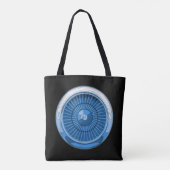 Tote Bag Moteur à réaction (Dos)
