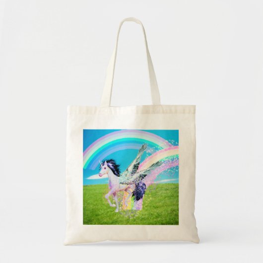 Tote Bag Moteur arc-en-ciel (Devant)