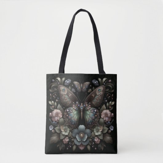 Tote Bag Moth gothique (Devant)