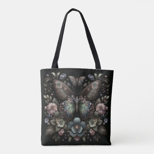 Tote Bag Moth gothique (Dos)