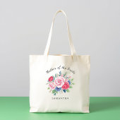 Tote Bag Mother of the bride, Floral design, elegant bags