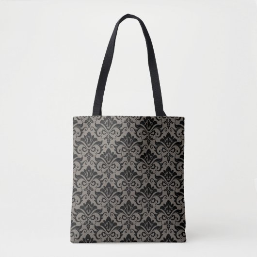 Tote Bag Motif 2 de damassé (Devant)