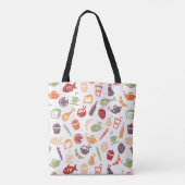 Tote Bag Motif 2 de nourriture (Dos)