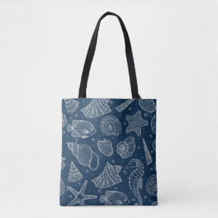 Tote Bag Motif 2 d'habitants d'océan