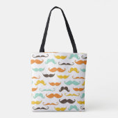 Tote Bag Motif 3 de moustache (Dos)