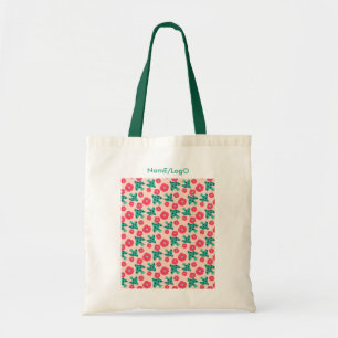 Tote Bag motif_8_camellia et oiseau_2