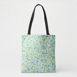 Tote Bag Motif à fleurs rétro aquarelle
