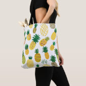 Tote Bag Motif à la mode d'ananas (De près)