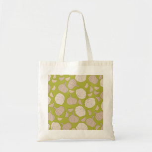 Tote Bag Motif à l'ail - Cloches et ampoules à l'ail