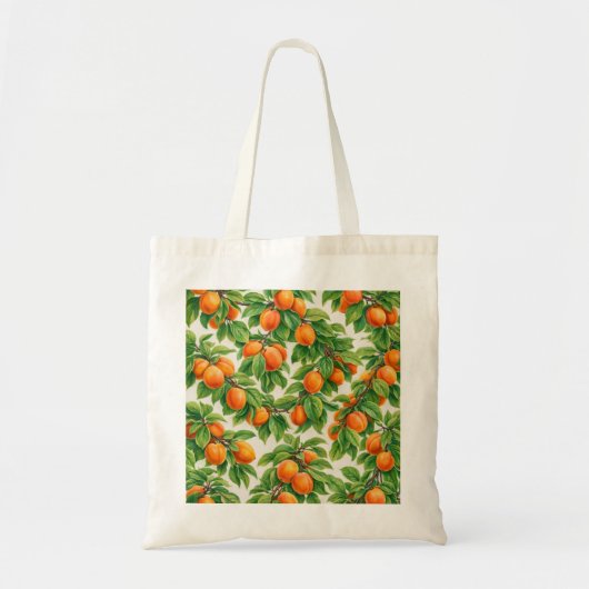 Tote Bag Motif Abricot (Devant)