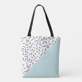 Tote Bag Motif Abstrait amusant Personnalisé (Dos)
