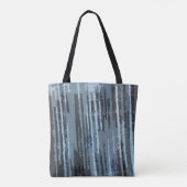 Tote Bag Motif Abstrait bleu tonique Terre (Dos)
