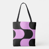 Tote Bag Motif Abstrait coloré (Dos)