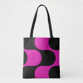 Tote Bag Motif Abstrait coloré (Devant)
