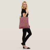Tote Bag Motif abstrait de circuits futuristes (Sur le modèle)