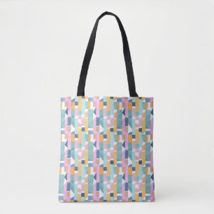 Tote Bag Motif abstrait de forme d'aquarelle