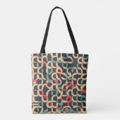 Tote Bag Motif Abstrait de luxe (Dos)