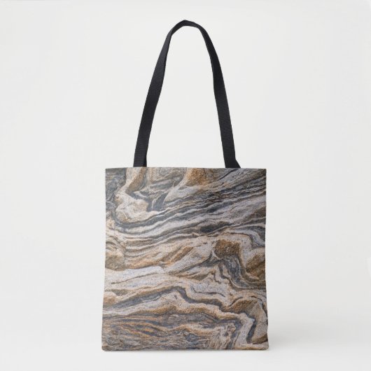 Tote Bag Motif abstrait en marbre texture (Devant)