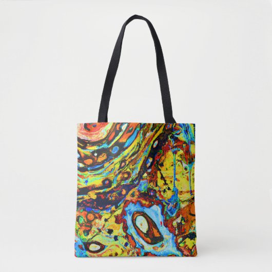 Tote Bag Motif Abstrait exceptionnel (Devant)
