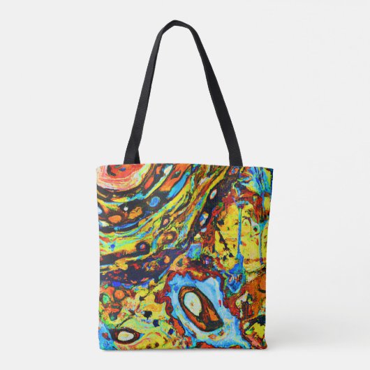 Tote Bag Motif Abstrait exceptionnel (Dos)