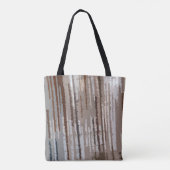 Tote Bag Motif Abstrait multicolore tonifié Terre (Dos)