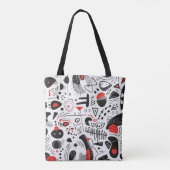 Tote Bag Motif Abstrait Shapescape (Dos)