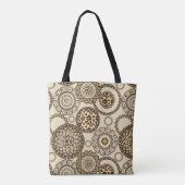 Tote Bag Motif africain 3 de peau de guépard (Dos)