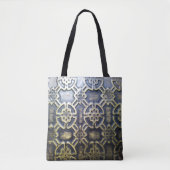 Tote Bag Motif africain abstrait moderne (Devant)